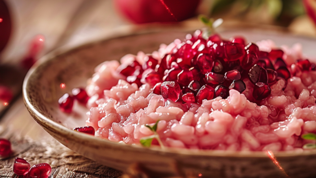 Risotto alla melagrana - Risotto alla melagrana