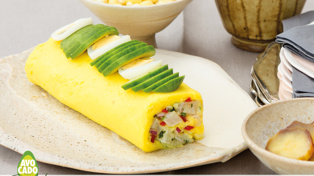Rotolo di patate con ceviche e avocado - Rotolo di patate con ceviche e avocado