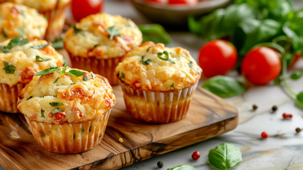 Muffin salati con Pecorino di Pienza - Muffin con pecorino di Pienza