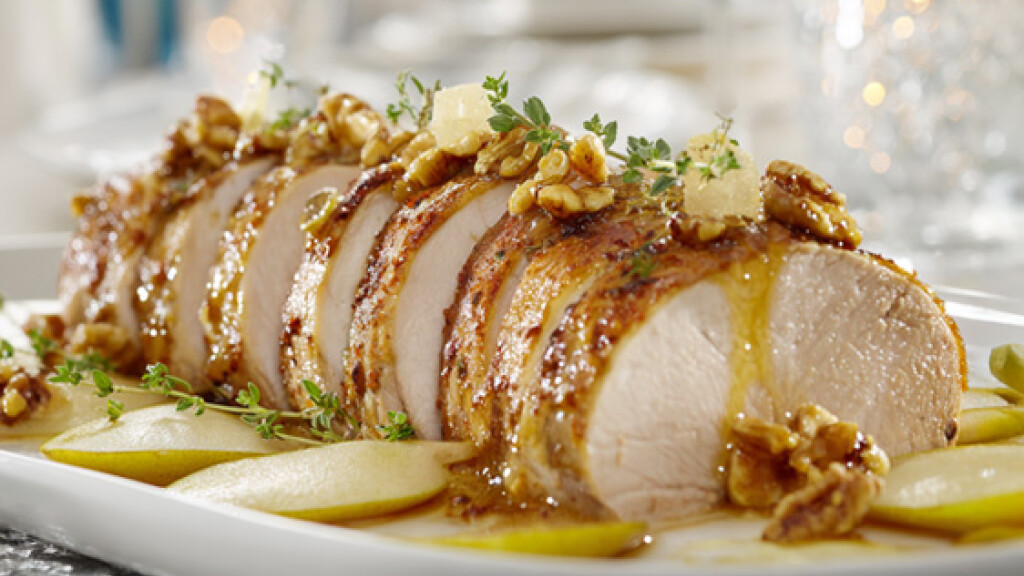 Arista con pere, noci e pecorino - arista-pere-noci-pecorino