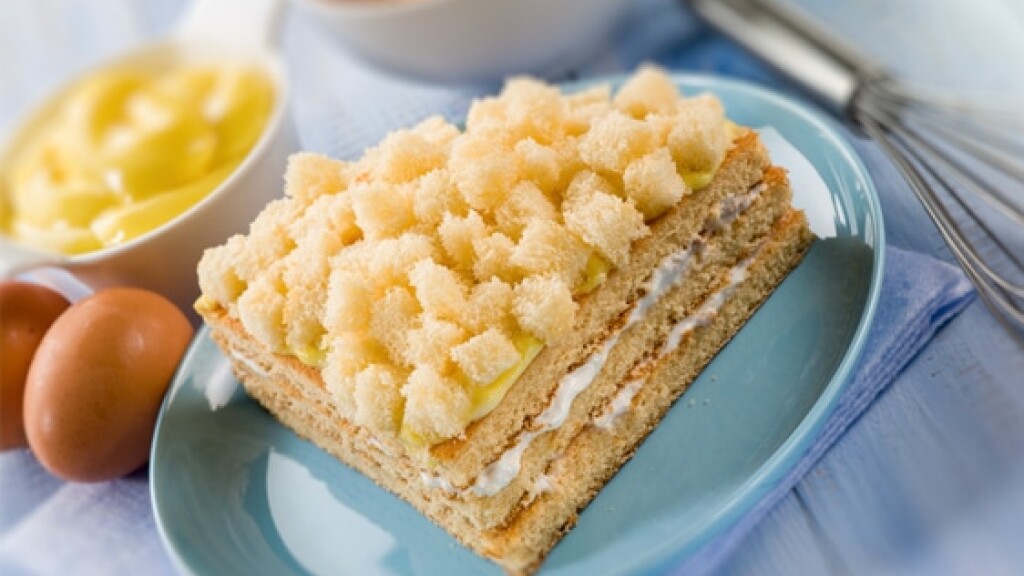 Torta Mimosa all'Ananas - ananas-ricetta