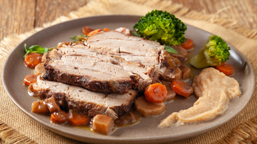 Arista con verdure al vino rosso - arista-verdure-vino-rosso