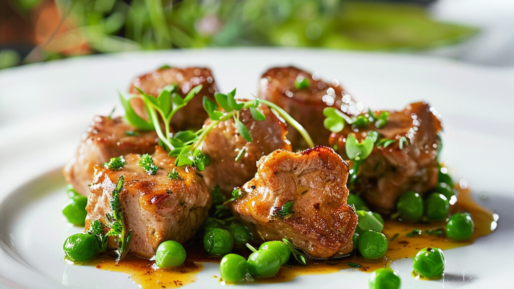 Bocconcini di Bovino con Piselli - bocconcini-di-bovino-con-piselli