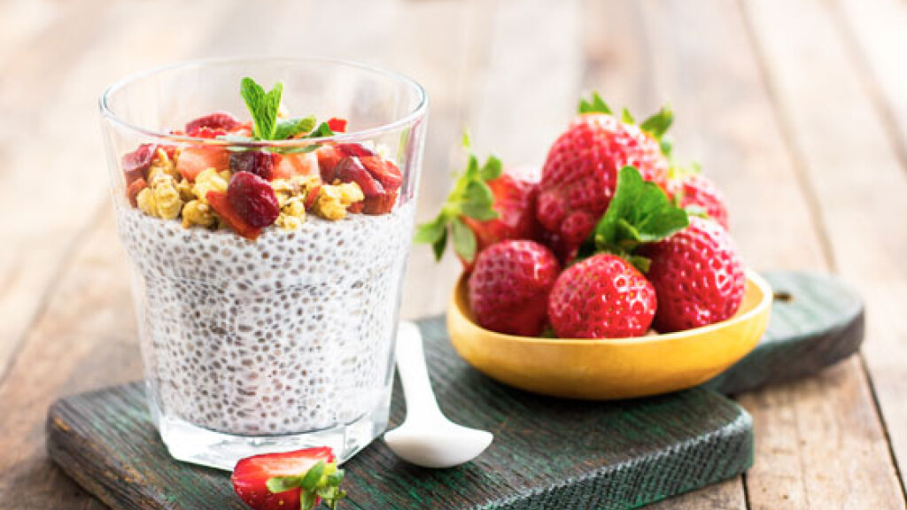 Budino ai Semi di Chia - budino-semi chia