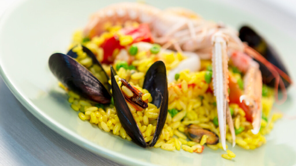 Paella de marisco - paella-de-marisco