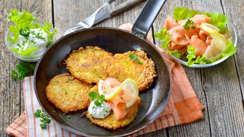 Pancake di patate con salmone - pancake-patate-salmone