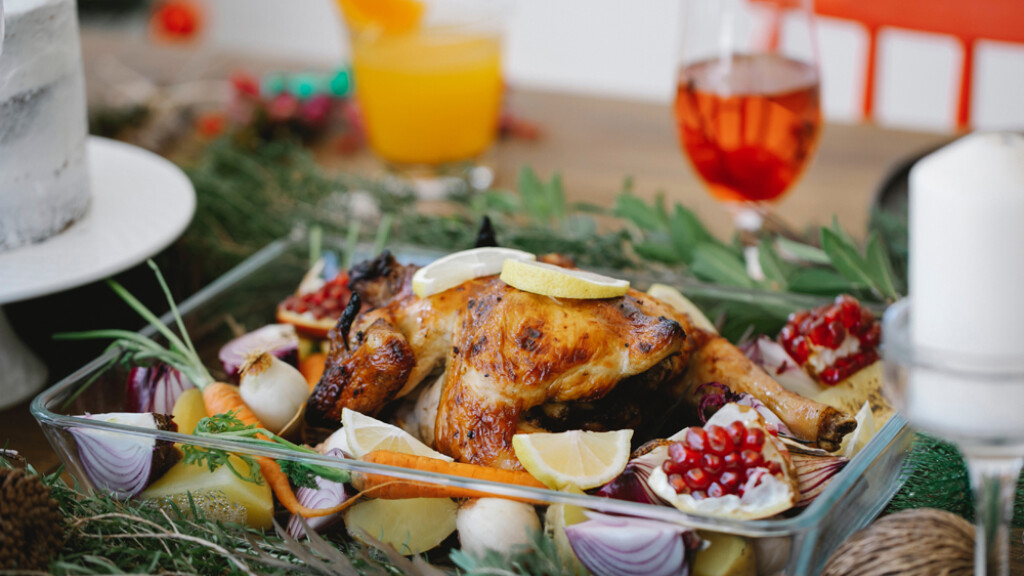 Cappone al forno al profumo di limone - Cappone al forno al profumo di limone