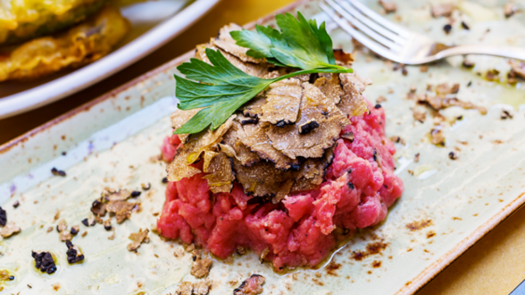 Tartare di chianina al tartufo nero - tartare-tartufo