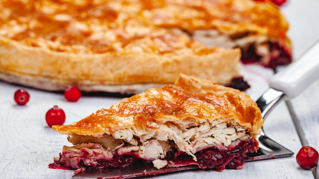 Torta salata con tacchino e mirtilli - torta-salata-con-tacchino-mirtilli