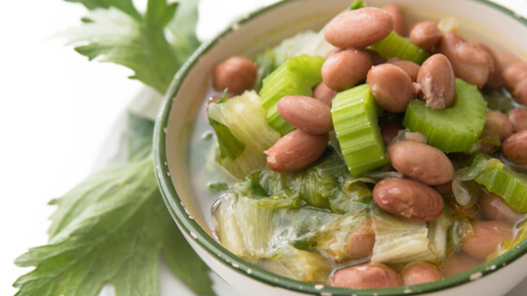 Zuppa di Fagioli, Sedano e Scarola - Zuppa di Fagioli, Sedano e Scarola
