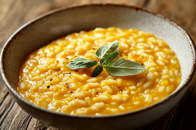 Risotto di zucca violina di Melara
