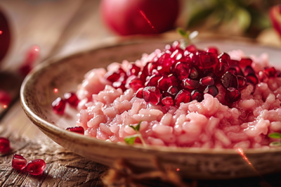 Risotto alla melagrana