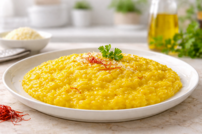 Risotto vialone nano allo Zafferano