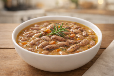 Zuppa di Fagioli Stregoni piemontesi