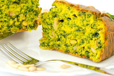 Plumcake con Pinoli e Spinaci - plumcake-pinoli-spinaci