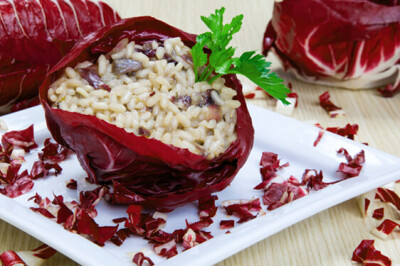 Risotto al Radicchio - Risotto al Radicchio
